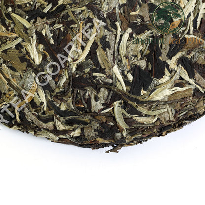 357g 2014 Yunnan Moonlight Beauty White Raw Cake Chinese Puer Pu'er Pu erh Tea