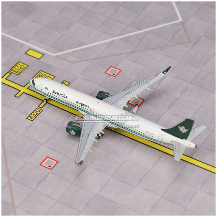 1:400 JC Wings Saudia Airbus A321neo Passenger Airplane Diecast Aircraft Model