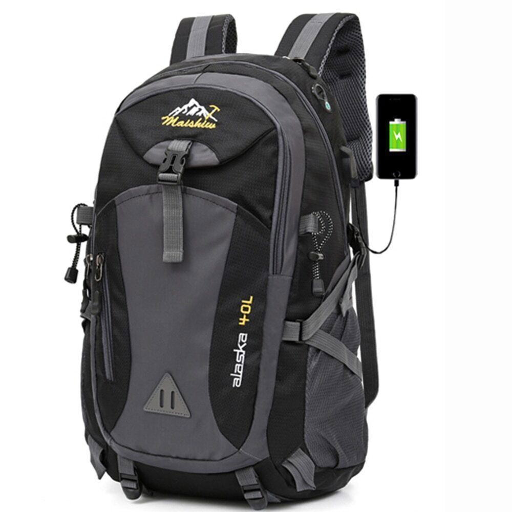 40L Men Backpack Travel Pack Sports Bag Hiking Climbing Camping Backpack