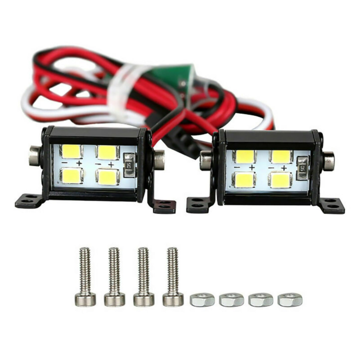 Roof Lamp Light Spotlight For Axial SCX10 D90 90048 For Traxxas TRX4 1/10 RC Car