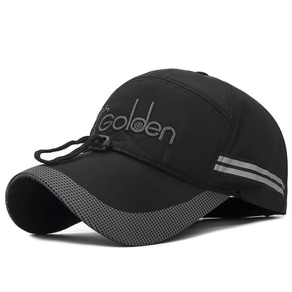 Unisex Quick Dry Baseball Cap Snapback Hat Breathable Sport Summer Outwear Hats