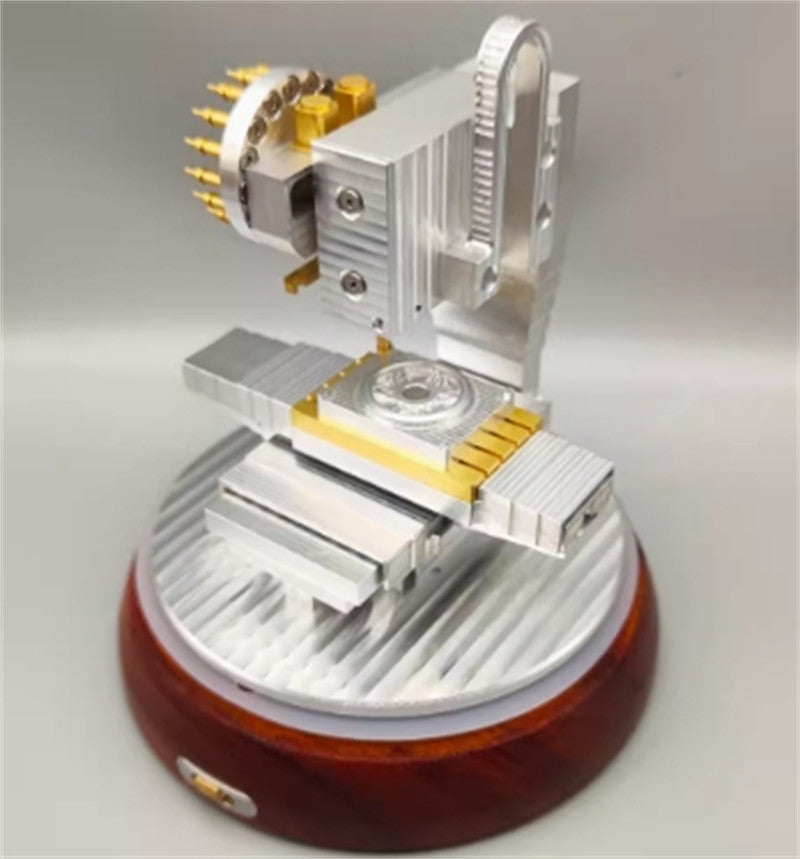 Mini Milling Machine Model Simulation Mechanical Milling Machine Crafts Model