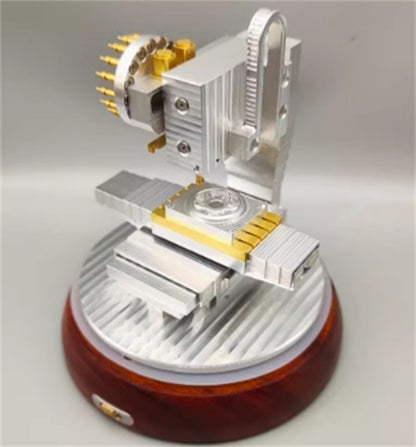 Mini Milling Machine Model Simulation Mechanical Milling Machine Crafts Model
