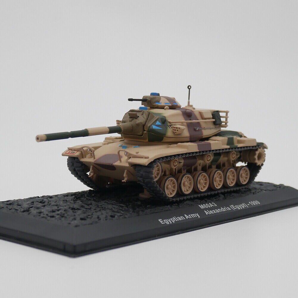 1/72 M60A3 American made Egyptian army Main battle tank armored vehicle model