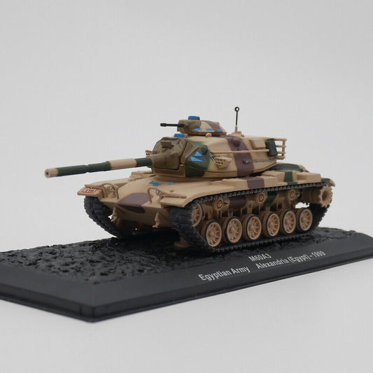 1/72 M60A3 American made Egyptian army Main battle tank armored vehicle model