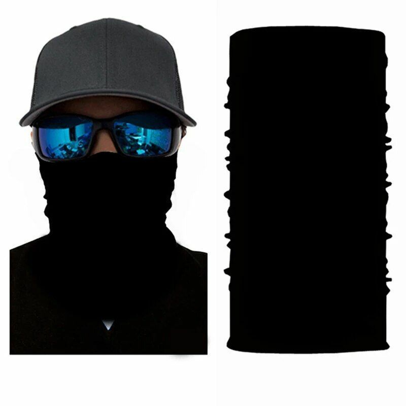 Mask Bandana Hunting Facemask Headband Camo Neck Gaiter Buff Scarf Tube Outdoors