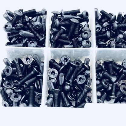 New 340pcs RC Screw Kit (M3, Hex Flat&Buttom Head)& M3 M4 Bolts For HSP RC Car