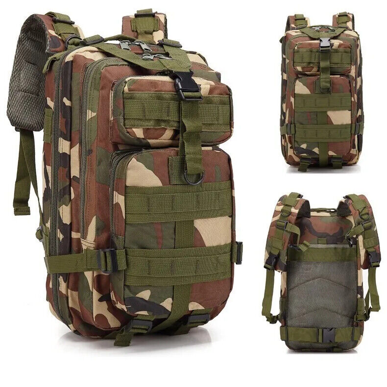 Tactical Backpack Army Bag Tactical Outdoor Sports Camping Hunting Pack Men Bag