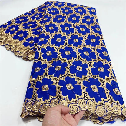 5 yard Swiss lace latest heavy beaded Embroidery 100% lace popular
