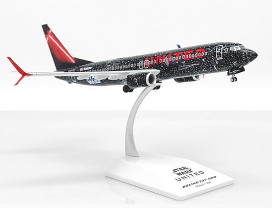 1:200 JC Wings United Airlines BOEING 737-800 Passenger Airplane Diecast Model