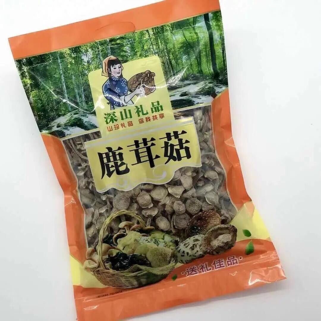 250g Premuim Dried Velvet Mushroom Antler Mushroom Deep Mountain Edible Fungi