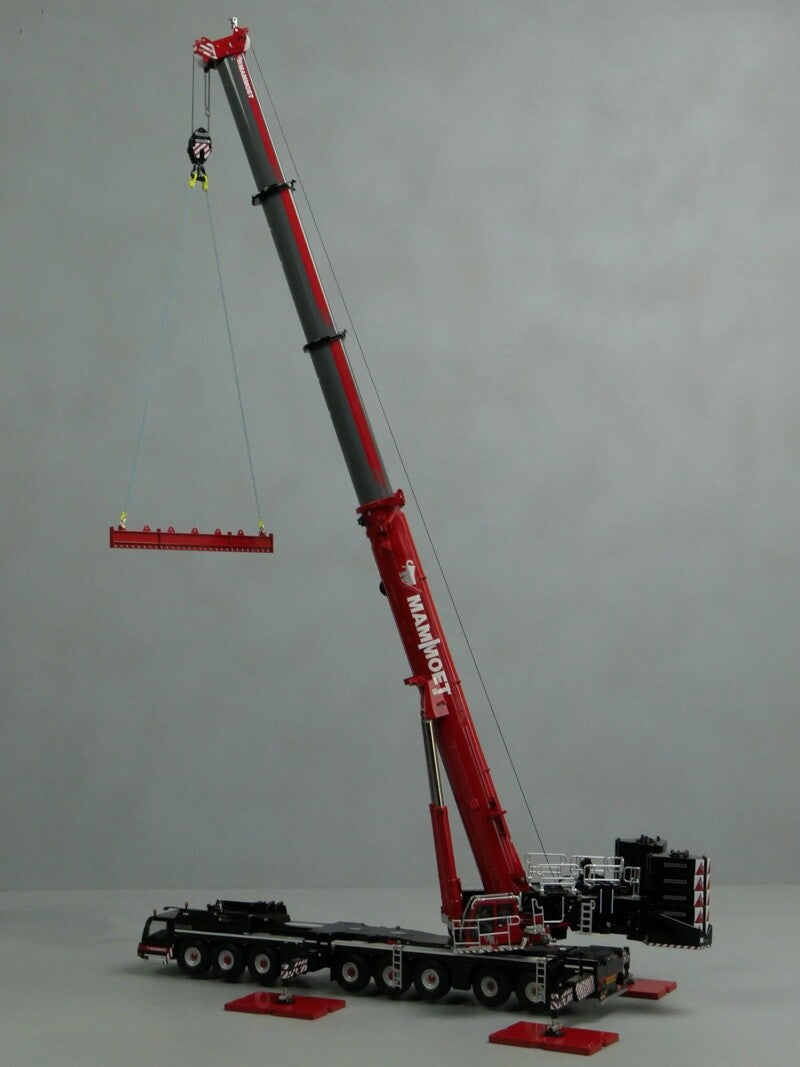 1:50 Mammoet LIEBHERR LTM1650-8.1 Crane Construction Machine Diecast Model