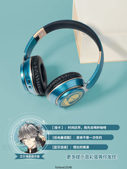 Genshin Impact Alhaitham Cosplay Wireless Bluetooth Headset Foldable Headphones