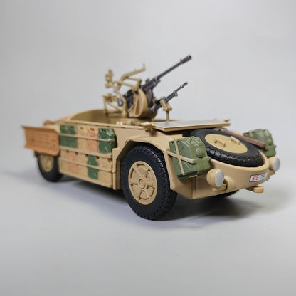 1/43 World War II Italian MOD42 armed pickup truck model