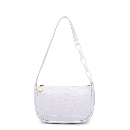 Exquisite Shopping Bag Retro Totes Shoulder Bags Leather Chain Handbag 20*5*13CM