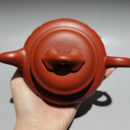 Chinese Yixing Zisha Clay Handmade Exquisite Kung Fu Tea Set Teapot 品名：如意壶 低款：曹洪