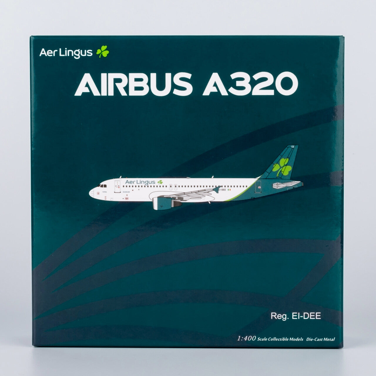 1:400 NGmodels Aer Lingus Airbus A320 Passenger Airplane Diecast Model