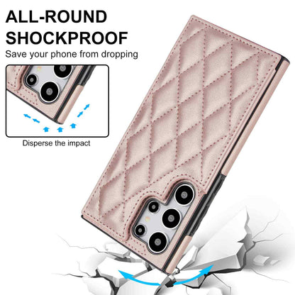 For Samsung Galaxy S25 S24 S23 S22 S21 S20 Ultra Case, Flip Folio Leather Wallet