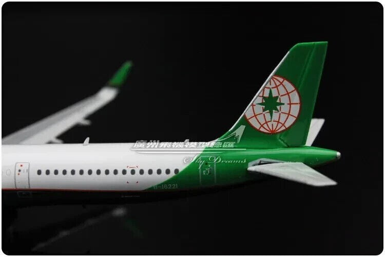 1:400 Phoenix EVA AIR AIRBUS A321 B-16221 Passenger Airplane Plane Diecast Model