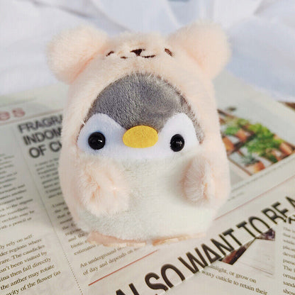 Plush Keychain Cute Penguin Doll Bag Pendants Keychains Toys Creative Key Chain