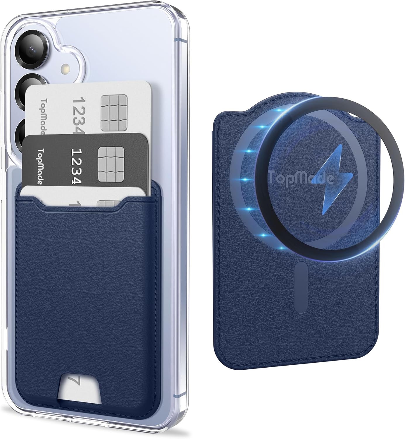 for Magsafe Wallet, Magnetic Wallet for Samsung Galaxy S25/S24 Series and Galaxy