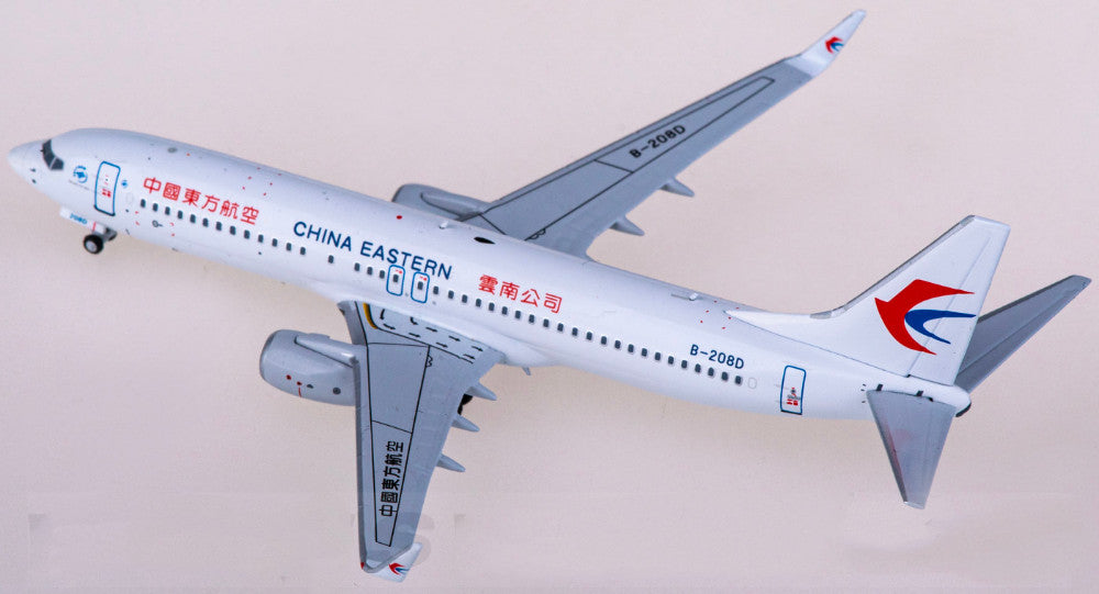 1:400 HYJLwings China Eastern Boeing 737-800 Passenger Airplane Diecast Model