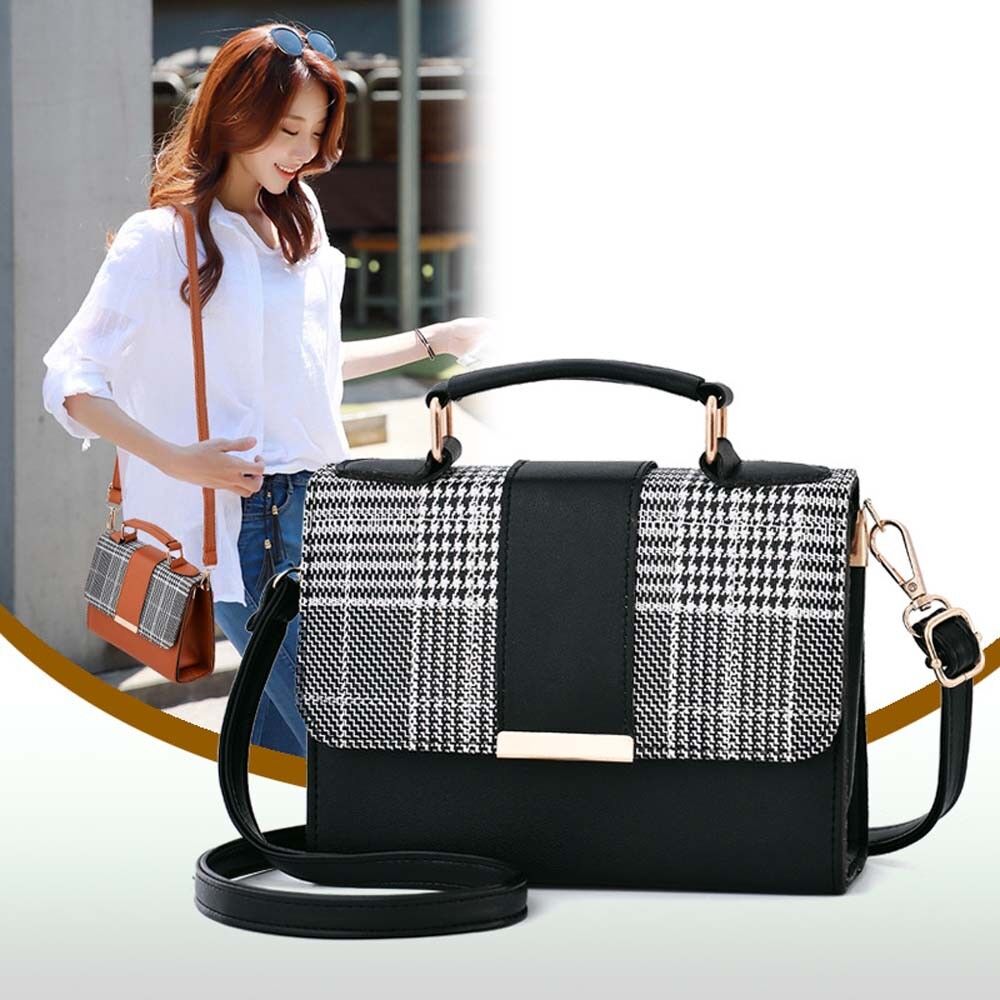 Women PU Leather Small Shoulder Bag Tote Crossbody Handbags Satchel Sling Bag