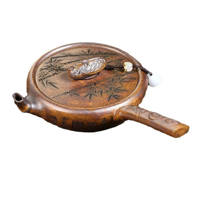 180ml Yixing Zisha Pot Handmade Tea Pot Kungfu Pots