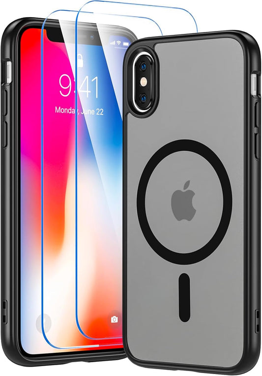 For Iphone X XS Case, Iphone X Case with Screen Protector, Iphone Xs Phone Case