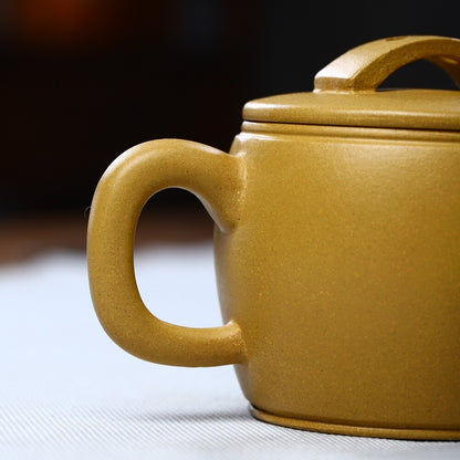 Hanwa Pot Marked Chinese Kungfu Teapot 180ml Original Ore Yixing Zisha Duan Clay