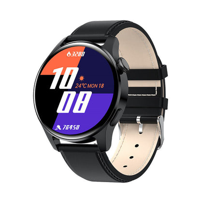 Bluetooth Smart Watch Heart Rate Blood Pressure Fitness Tracker Waterproof