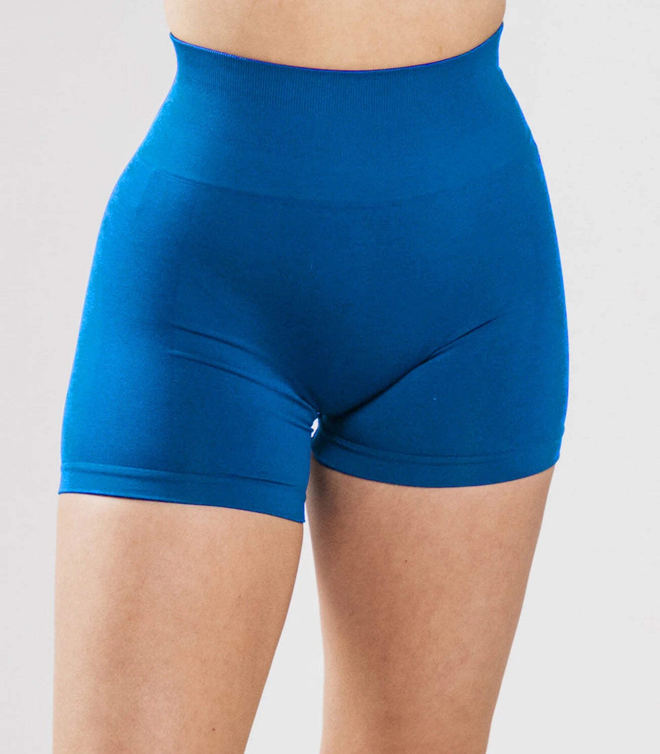 High Waist Seamless Yoga Shorts Scrunch Lift