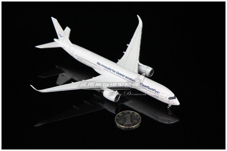 1:400 JC Wings Lufthansa AIRBUS A350-900XWB Passenger Airplane Diecast Model