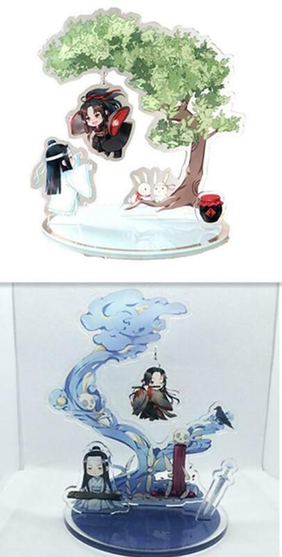 2pcs Mo Dao Zu Shi Lan WangJi Wei WuXian Acrylic Stand Figure Desktop Decor Gift