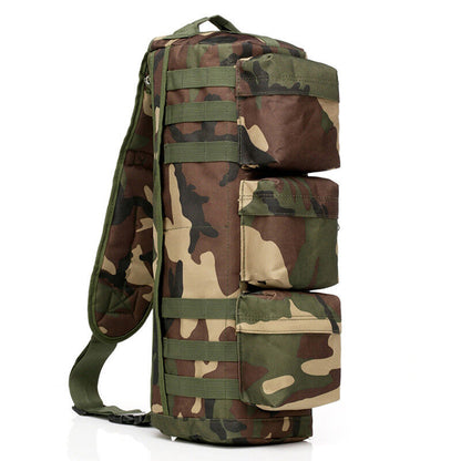 Metal Detector Camo Bag Storage Zipper Pocket Heavy Duty Detecting Carrying Case