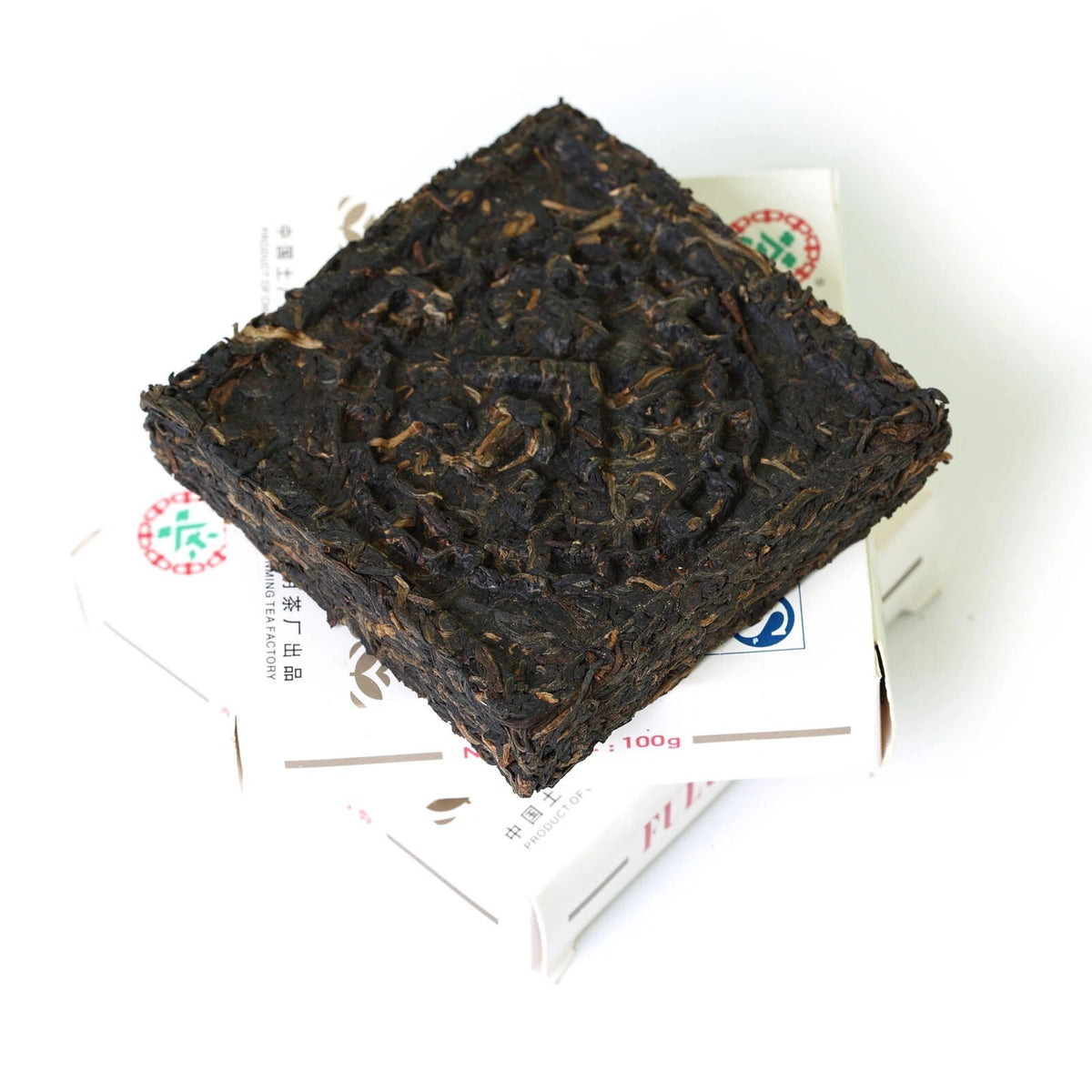 500g 2007 yr Puer Pu'er Puerh Raw Cake Tea CNNP Zhongcha Fulushouxi Square Brick