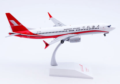 1:200 JC Wings SHANGHAI AIRLINES BOEING 737-8MAX Airplane Diecast Aircraft Model