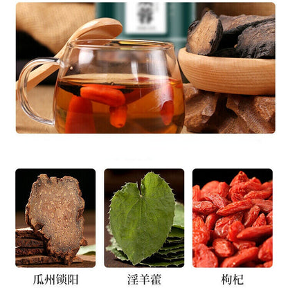 250g Organic Cistanche Slice Rou Cong Rong Desert Ginseng Men's Health Herb Tea