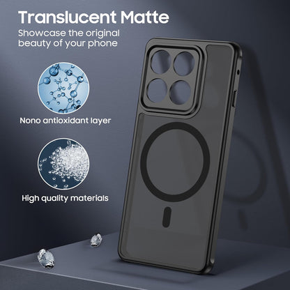 Magnetic for Motorola Moto Edge 2025 Case [Compatible with Magsafe] Slim Thin Tr
