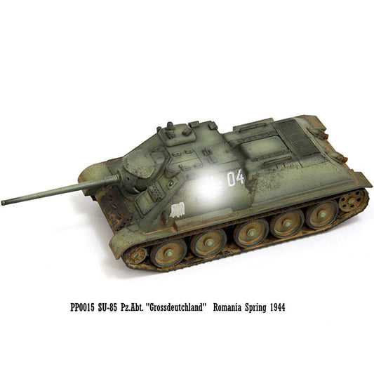 1/72 Soviet Union 85 tank destroyer model SU-85 German captured Romania 1944