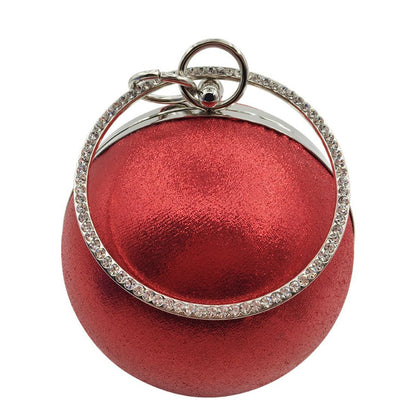 Evening Handbag Clutch Shoulder Bags Ball Pattern Crossbody Purses 12*12*12 CM
