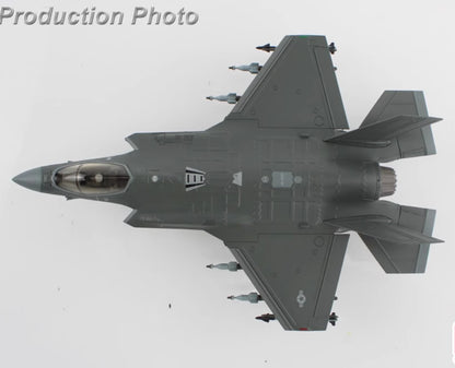 1:72 HM F-35A "Red Tail" 18-5420, 187 FW, Alabama ANG 2024 Fighter Diecast Model