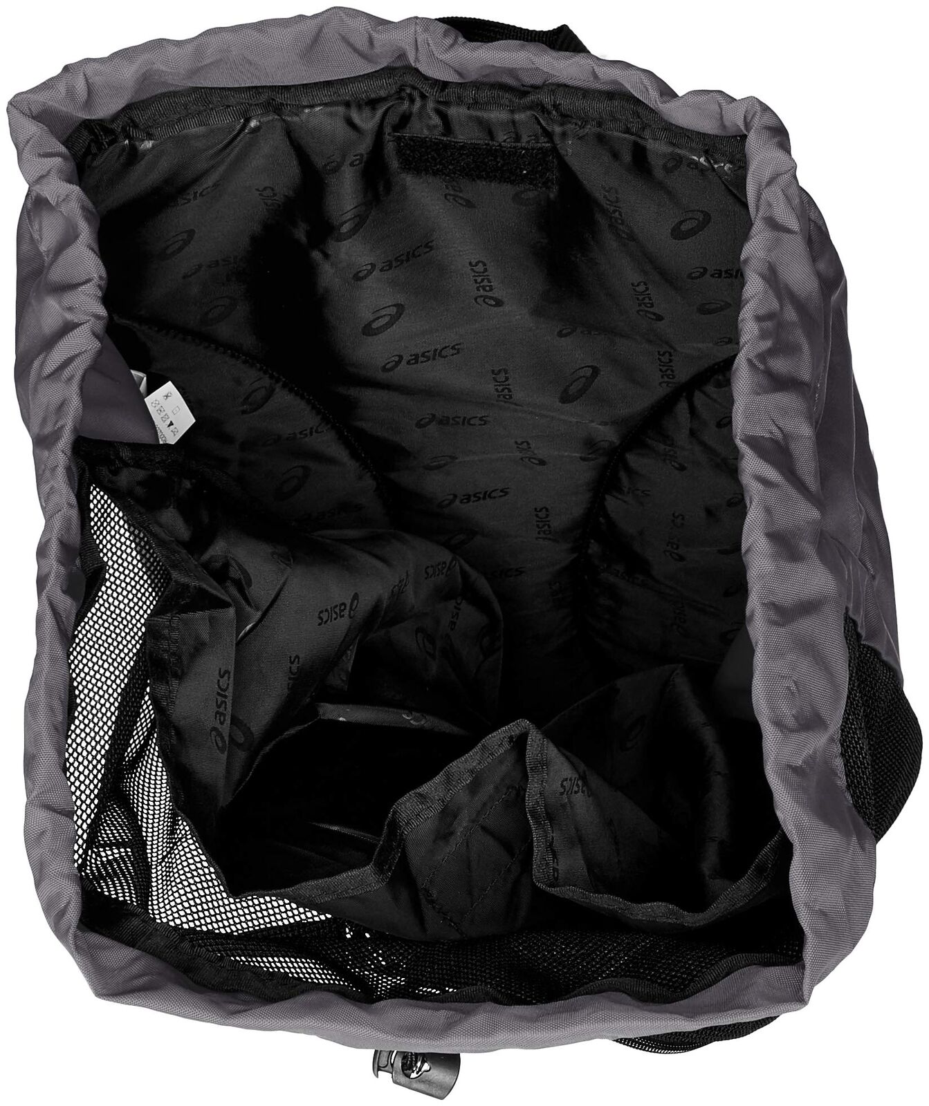 ASICS Gear Bag 2.0, Steel Grey/Black, One Size Size, Grey/Black