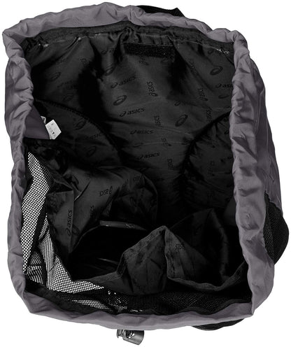 ASICS Gear Bag 2.0, Steel Grey/Black, One Size Size, Grey/Black