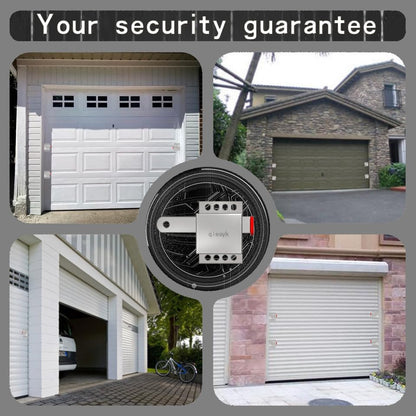 2 Pack Garage Door Locks with Self Tapping Screws inside Deadlock for Most Garag
