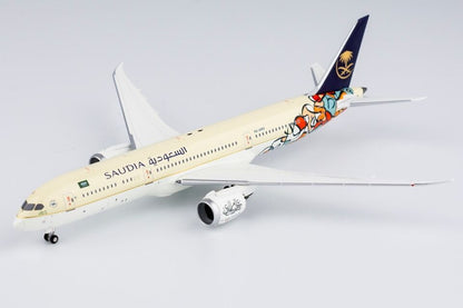 1:400 NG Model SAUDIA BOEING 787-9 Passenger Airplane Diecast Aircraft Model