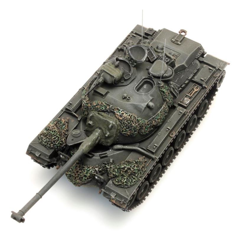 ARTITEC BRD M48 A2 Patton Yellow olive battle clear BW 1/87 FINISHED MODEL TANK