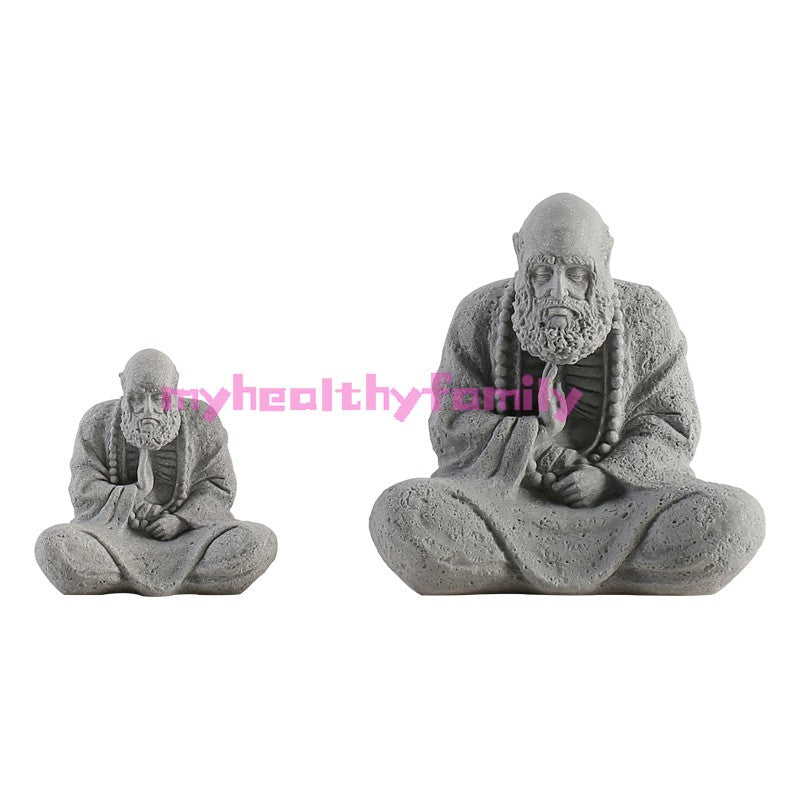 1pc Zen Inspired Bodhidharma Tea Pet Decoration Tea Table Desktop Decoration