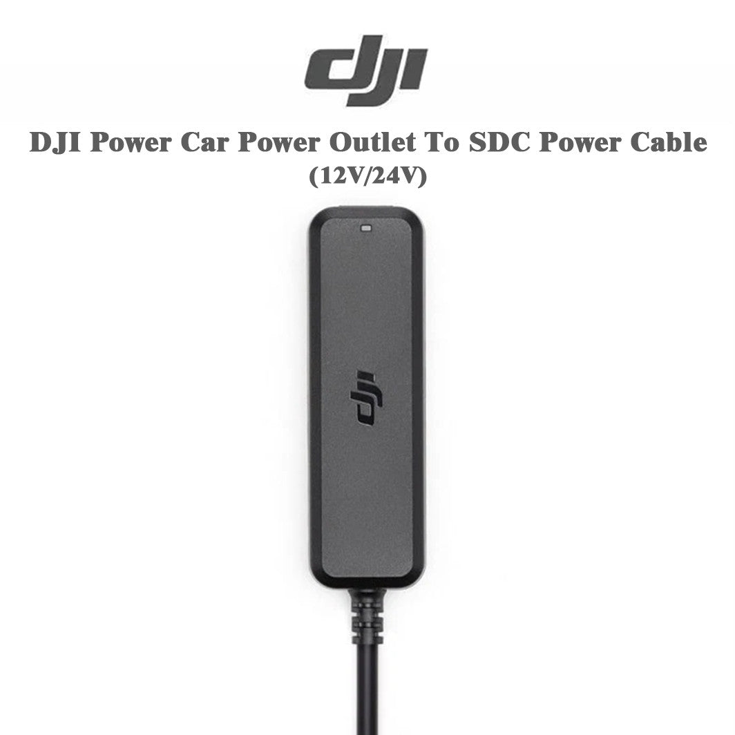 DJI Power Car Power Outlet to SDC Power Cable (12V/24V) For Power 2000/1000/500