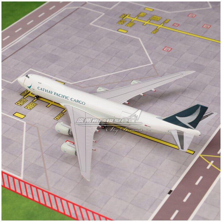 1:400 JC Wings CATHAY PACIFIC CARGO BOEING 747-8F Plane Diecast Aircraft Model